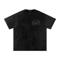 Snow Washed Oversized Cotton T-Shirt E36