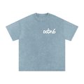 Snow Washed Oversized Cotton T-Shirt e92